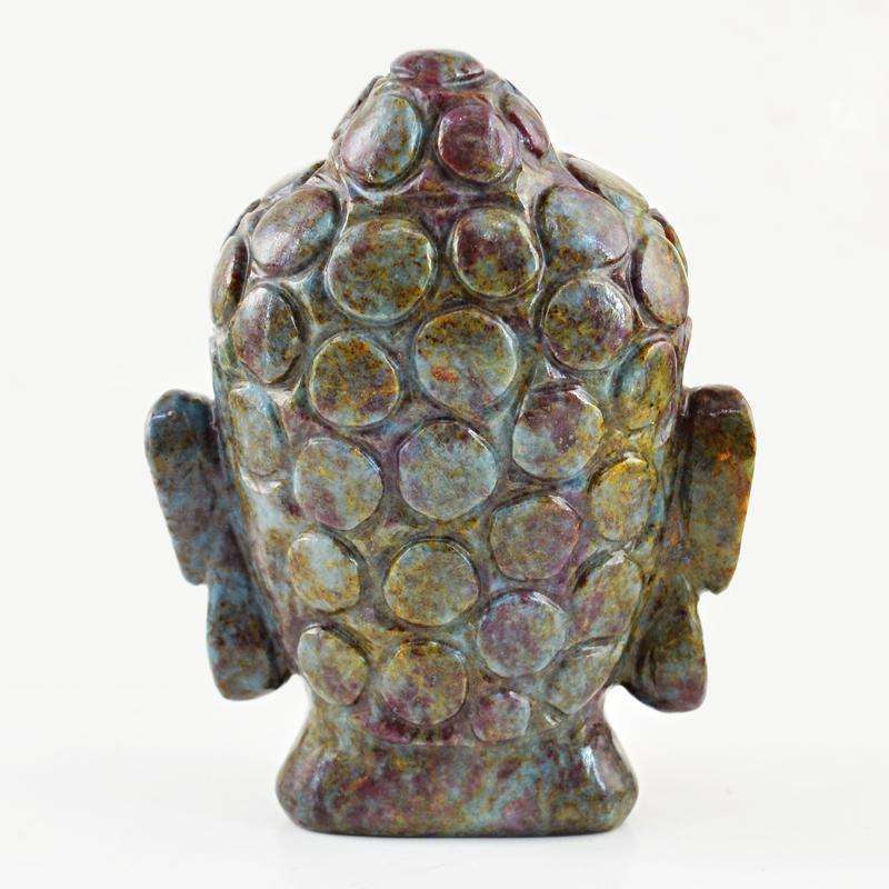 gemsmore:SOLD OUT : Rare Ruby Zoisite Lord Buddha Head