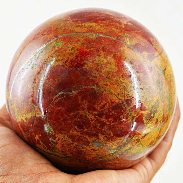 gemsmore:SOLD OUT : Red Mookaite Jasper Reiki Crystal Healing Sphere