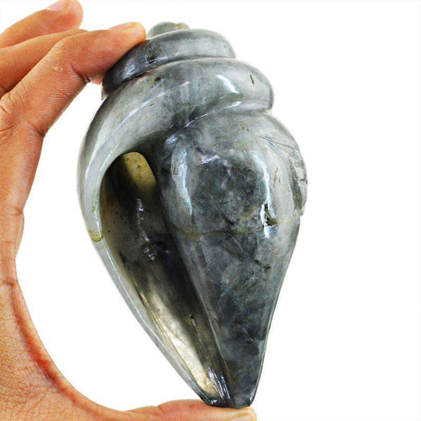 gemsmore:SOLD OUT : Rutile Quartz Sea Water Conch