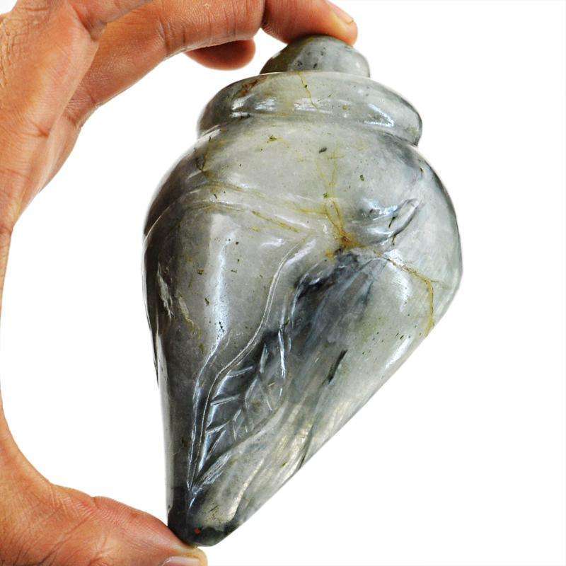 gemsmore:SOLD OUT : Rutile Quartz Sea Water Conch