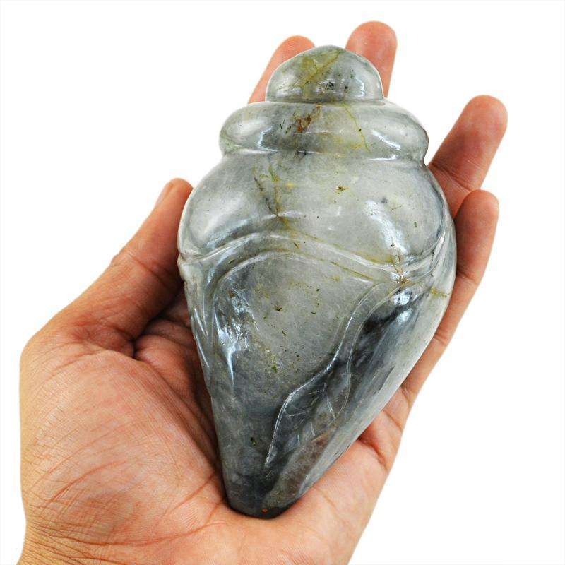 gemsmore:SOLD OUT : Rutile Quartz Sea Water Conch