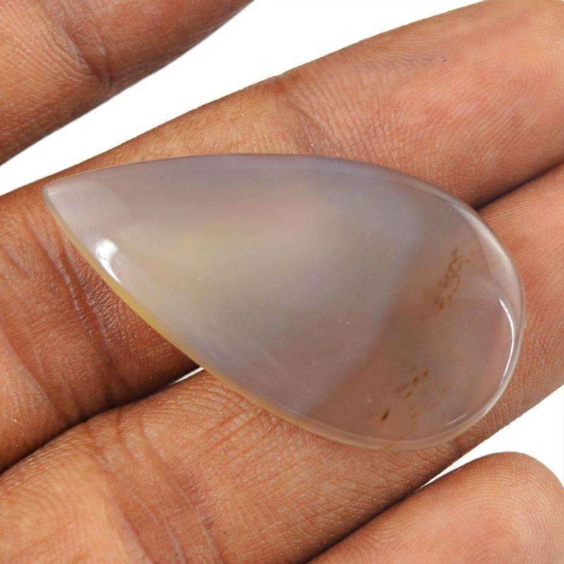 gemsmore:Yellow Onyx Gemstone Natural Pear Shape - Untreated Loose